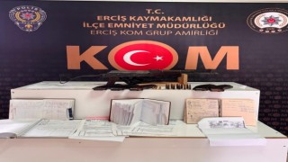 Ercişte ‘tefecilik operasyonu: 5 gözaltı