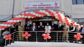 Eruhta Sosyal Hizmet Merkezi açıldı