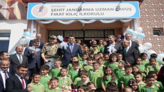 Erzincanda ilk ders zili çaldı