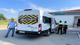 Erzin'de Okul Servislerine Sıkı Denetim