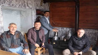 Erzurumda sıcaklıklar düştü, sobalar kuruldu