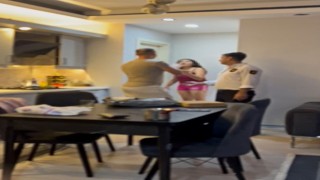 Esenyurtta eski kız arkadaşının evini basıp böyle darp etti