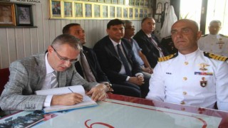 Fethiye protokolü Gaziler Derneğini ziyaret etti