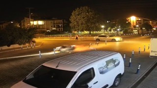 Fethiyede motosikletle otomobil çarpıştı: 1 yaralı