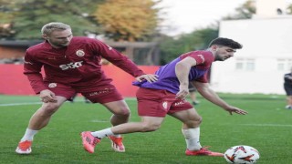 Galatasarayda PAOK maçı hazırlıkları başladı