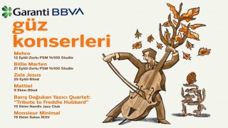 Garanti BBVA Güz Konserleri Eylülde başlıyor