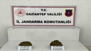 Gaziantepte 1 kilo esrar ele geçirildi: 1 gözaltı