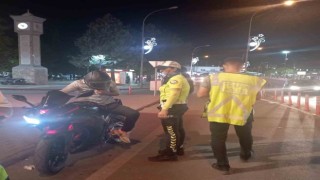 Gaziantepte 59 motosiklet sürücüsüne 270 bin TL ceza