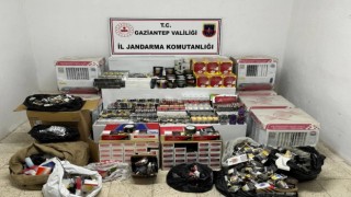Gaziantepte 710 bin TLlik kaçak malzeme ele geçirildi