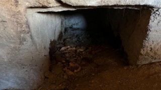 Gaziantepte temel kazısı yapılırken Roma dönemine ait mezar bulundu