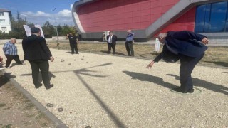 Gaziler ve huzurevi sakinleri sportif aktivitelerle keyifli zaman geçirdi