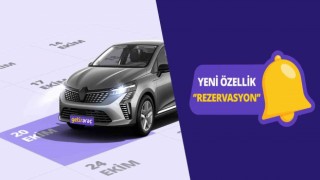 GetirAraçta rezervasyon dönemi başladı