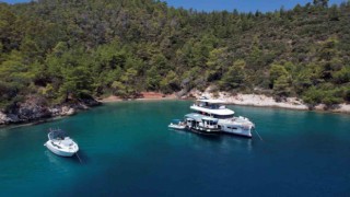 Gökova ve Göcek koylarındaki teknelerden 8 ayda 5 milyon litre pis su toplandı