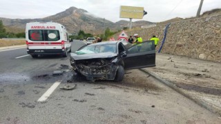 Gümüşhanede trafik kazası: 3 yaralı