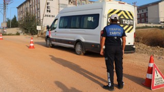Hatay Büyükşehir Belediyesi Okul Servislerini Denetliyor
