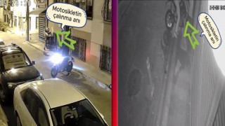 Hırsızlar kask takıp gizlenseler de polisten kaçamadılar