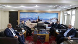 Iğdır Cumhuriyet Başsavcısı ve Emniyet Müdüründen Ağrıya ziyaret