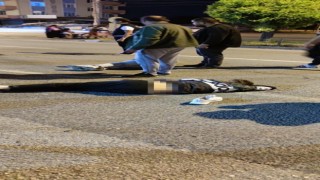Iğdırda otomobil ile motosiklet kafa kafaya çarpıştı: 1 ölü, 1 yaralı