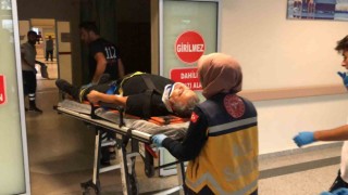 İki otomobil çarpıştı: 1 yaralı