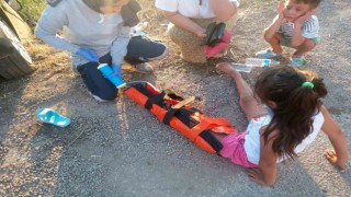İki otomobil çarpıştı: 12 yaralı