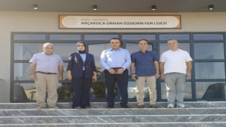 İl milli eğitim müdüründen yeni okul binasında inceleme