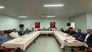 İl Müdürü Türkoğlu, kurucu müdürlerle bir araya geldi