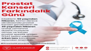 İl Sağlık Müdürlüğü, Prostat Kanseri Farkındalık Gününde vatandaşları uyardı