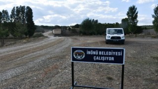 İnönüde 40 yıllık yol sorunu çözüldü