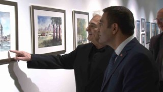 Işıl Özışıkın 65. Sanat Yılı Sergisi Beyoğlu Belediyesinde gerçekleşti
