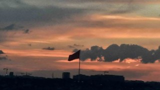 İstanbulda gün batımı manzarası hayran bıraktı