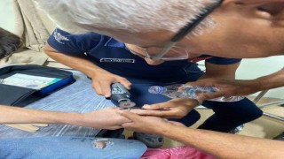 İtfaiyeden yüzük çıkarma operasyonu
