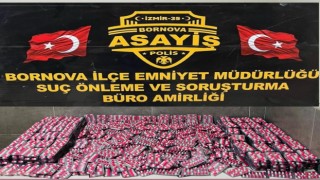 İzmirde iş yerinde uyuşturucu satışı yapan şüpheli yakalandı