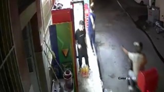 İzmirdeki intikam cinayeti kamerada