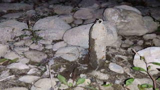 İznik Gölünde bulunan top mermisi imha edildi