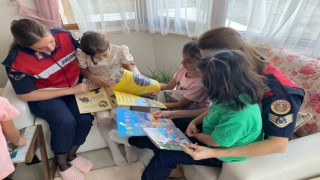 Jandarmadan Sevgi Evleri Sitesine ziyaret