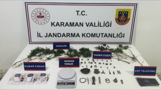 Jandarmadan tarihi eser ve uyuşturucu operasyonu: 1 gözaltı