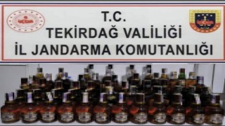 Kaçak alkole jandarma darbesi