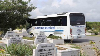 Kağıthane Belediyesinden mezarlıklara ücretsiz ulaşım