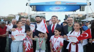 Kağıthanede Yaz Spor Okulları kapanış töreni gerçekleştirildi