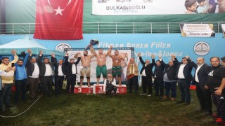 Kahramanmaraşta Bertiz Boyalı Güreş Festivali tamamlandı