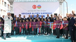 Kahramanmaraş'ta Haydar Aliyev İlkokulu Açıldı