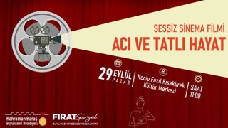 Kahramanmaraş’ta Sessiz Sinema Etkinliği