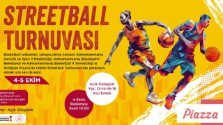 Kahramanmaraş’ta Streetball Heyecanı Başlıyor!