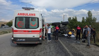 Kahreden kaza: 19 yaşındaki genç traktör altında can verdi