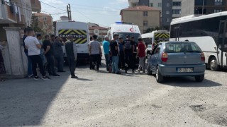 Kapaklıda bisikletli çocukla otomobil çarpıştı: 1 yaralı