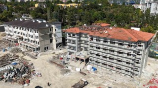 Karabük Anadolu İmam Hatip Lisesi inşaatının yüzde 60ı tamamlandı