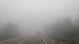 Karabükün yüksek kesimlerinde sis etkili oldu