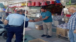 Karacabeyde kaldırım işgaline geçit yok