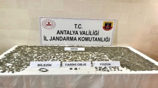 Kaşta tarihi eser kaçakçılığı operasyonu