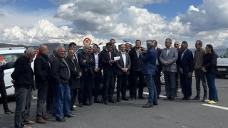 Kavşakta Basın Açıklaması Yaptılar